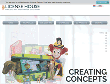 Tablet Screenshot of licensehouse.com